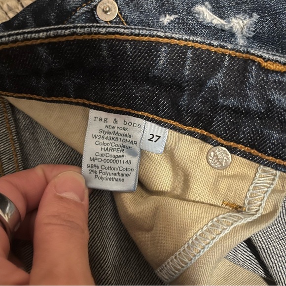 rag & bone | Low Rise Jeans - Picture 5 of 9
